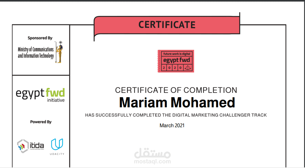 digital marketing certificate