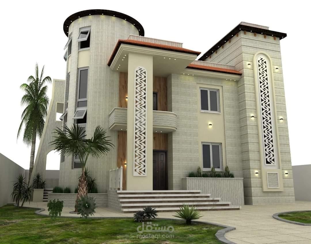 تصماميم واجهات خارجية على أحدث طراز