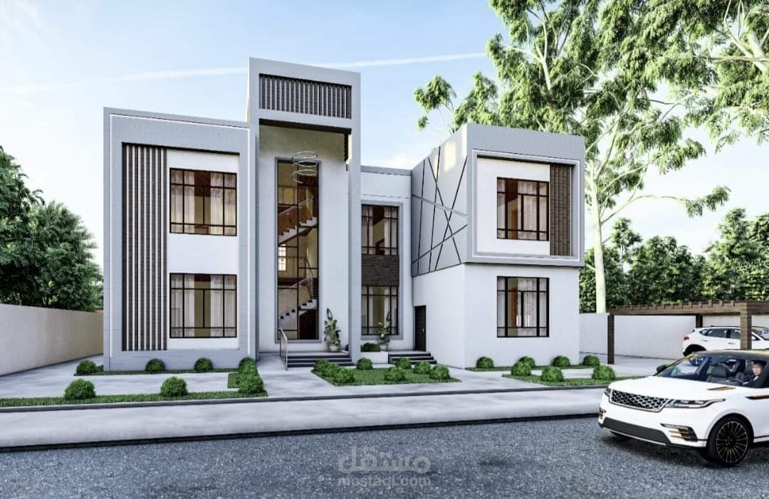 واجهة معمارية في الشارقة