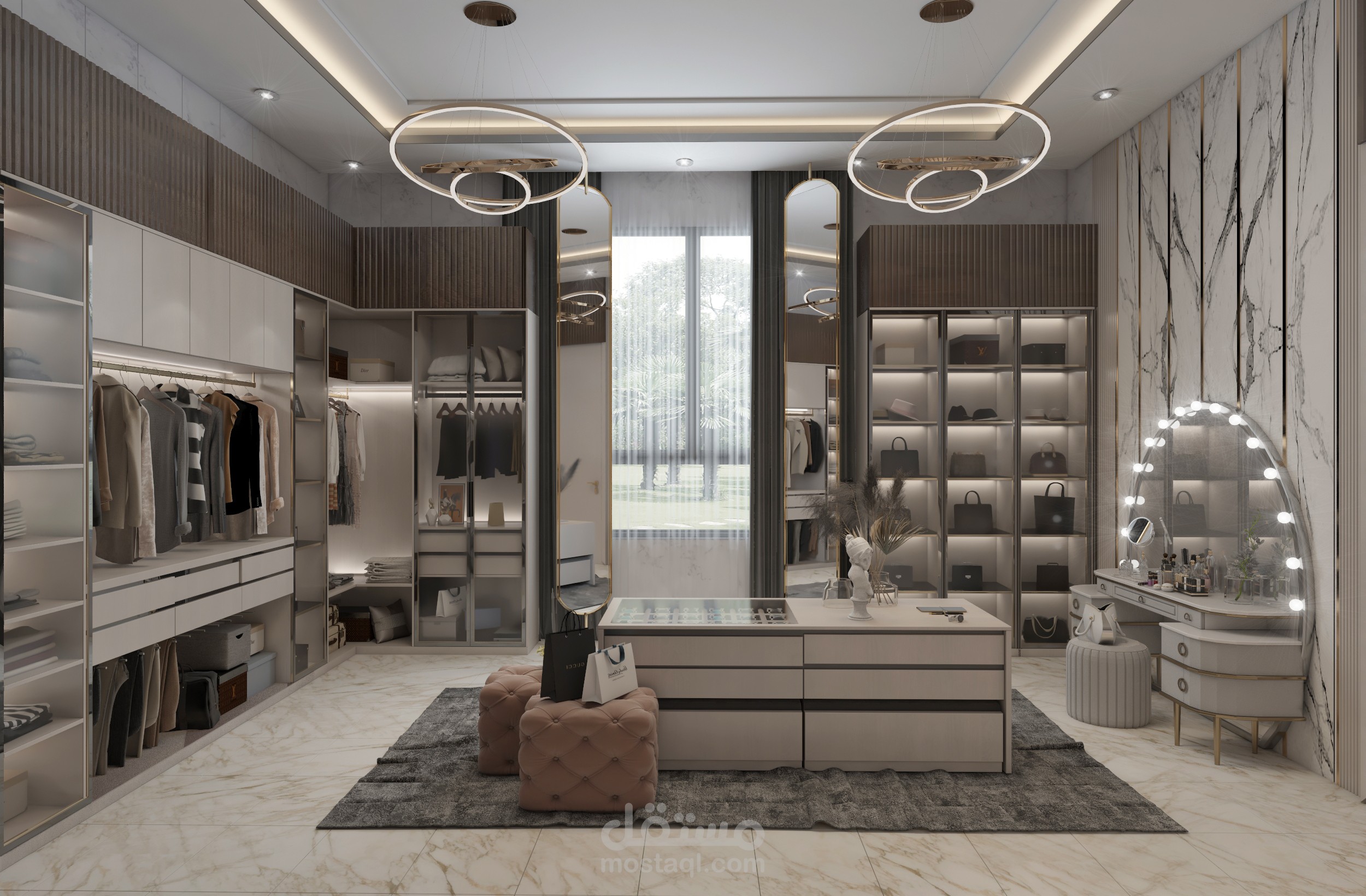 غرفة ملابس في السعودية