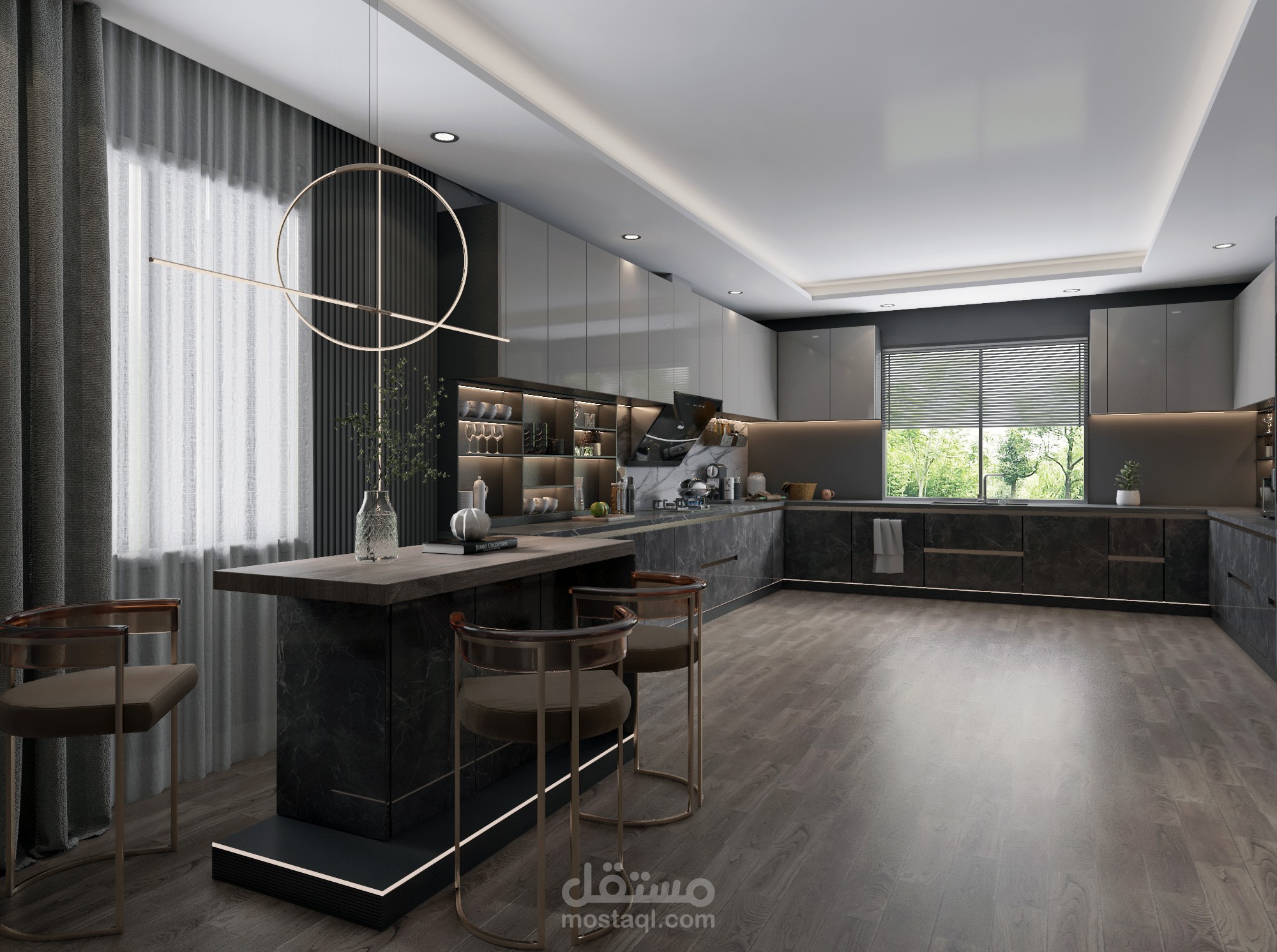 modern kitchen