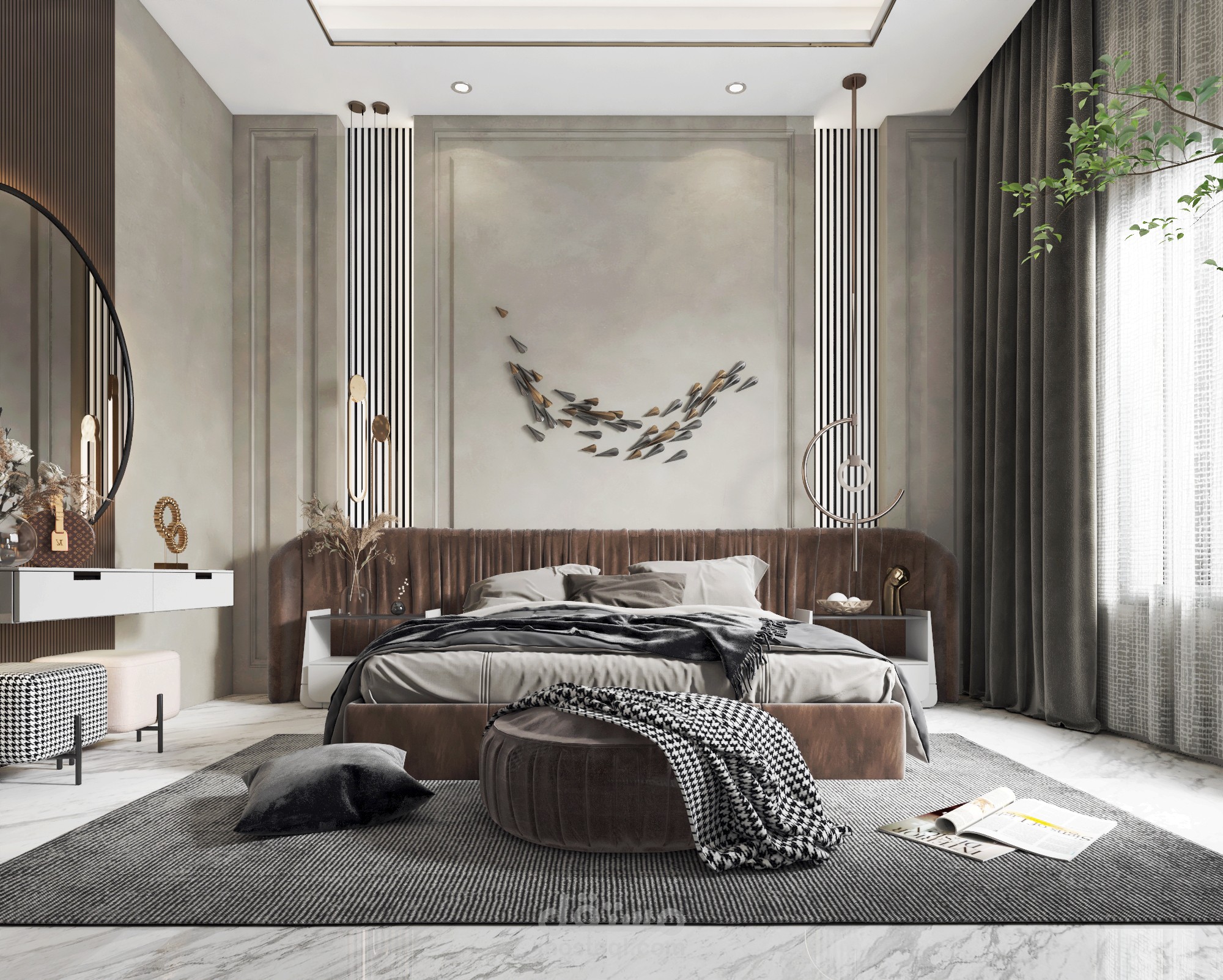 modern bedroom