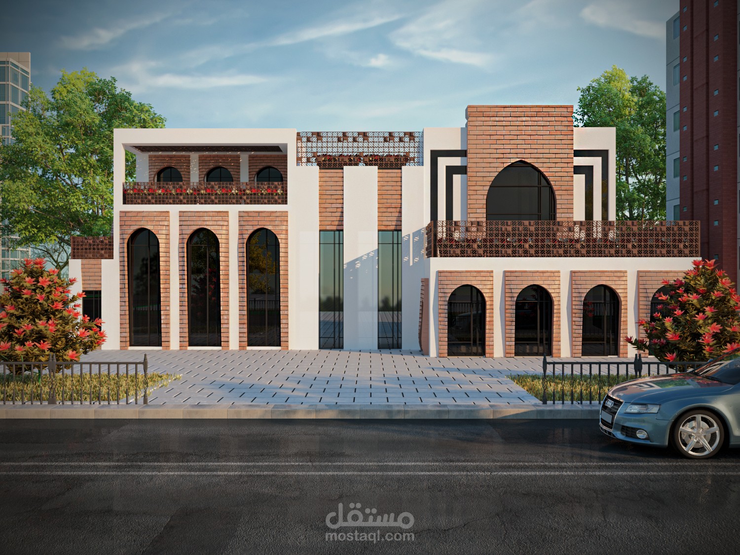 تصميم خارجي لفيلا