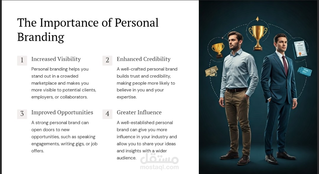 تدريب باللغة الانجليزية عن ال personal branding