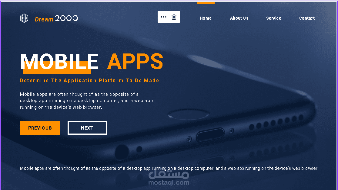 e commerce web site