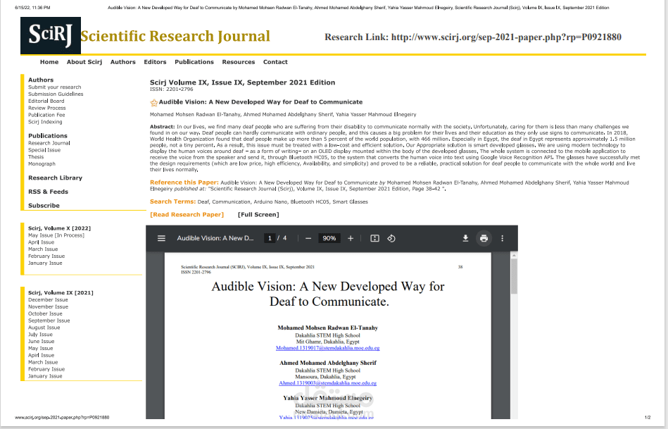 كتابة ونشر الأبحاث العلمية في موسوعه SCIRJ و Google Scholar