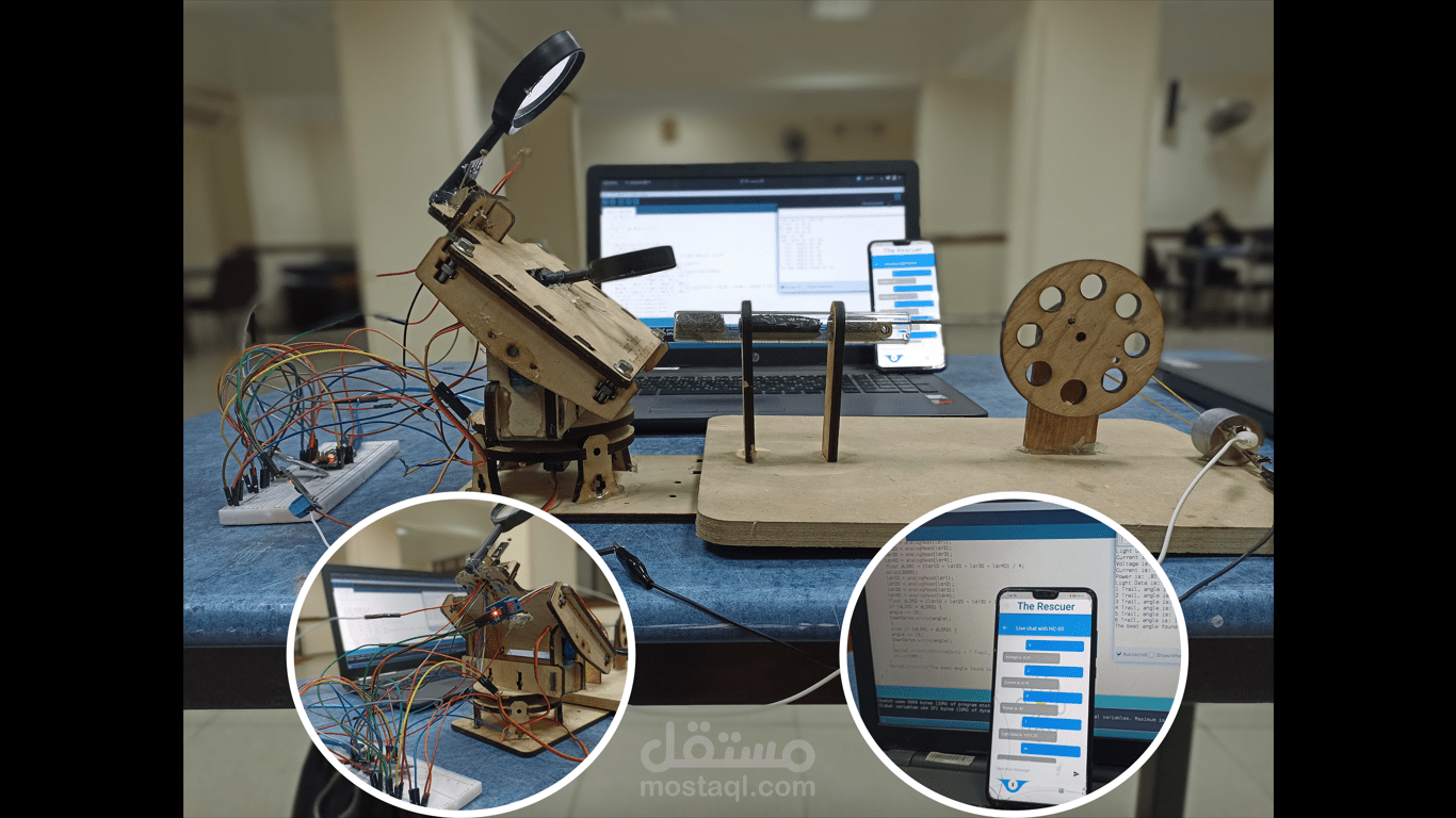 بحث علمي حول مشروع Thermo Wheel لتوليد الطاقة