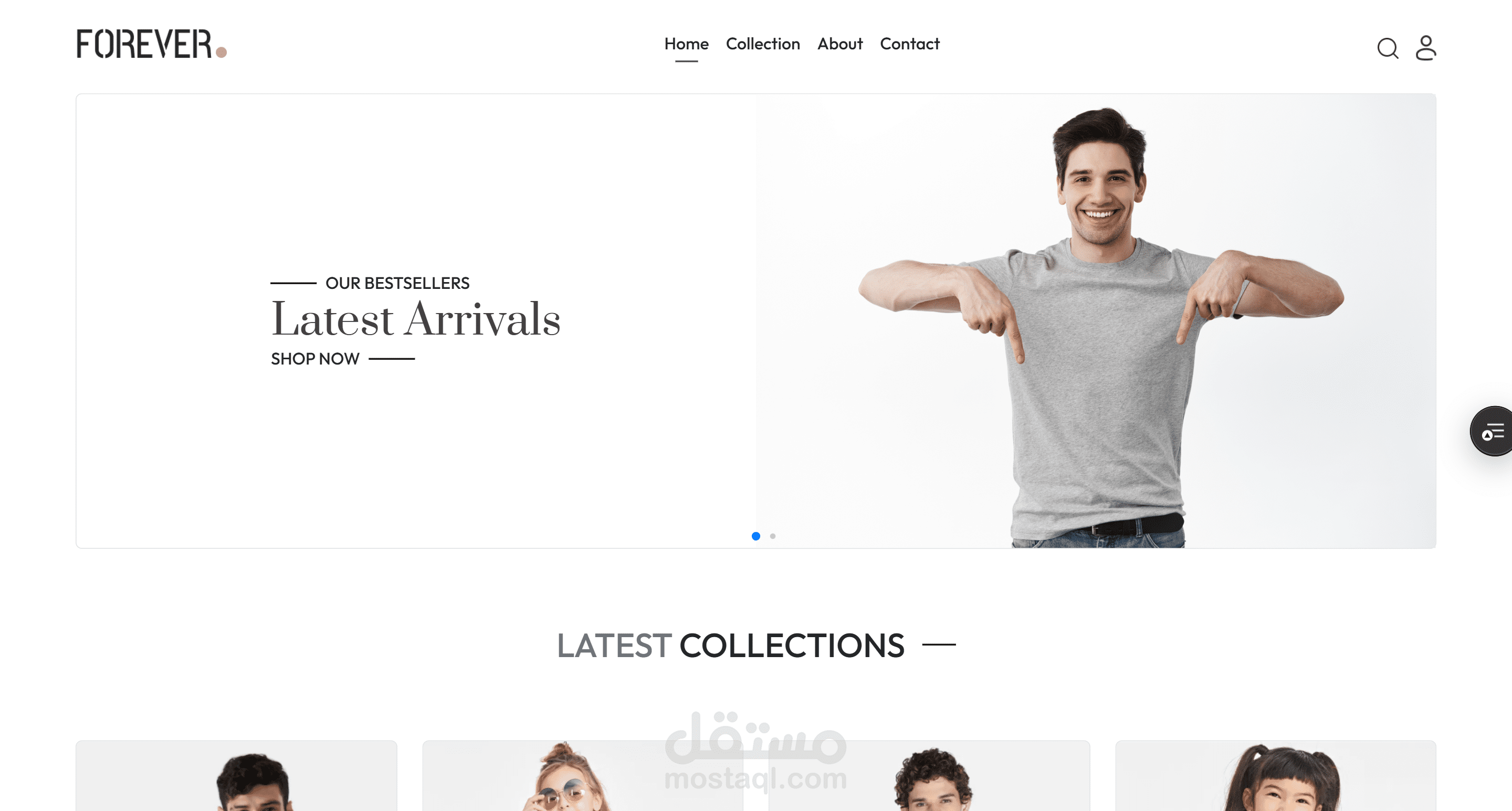 متجر إلكتروني (E-Commerce App)