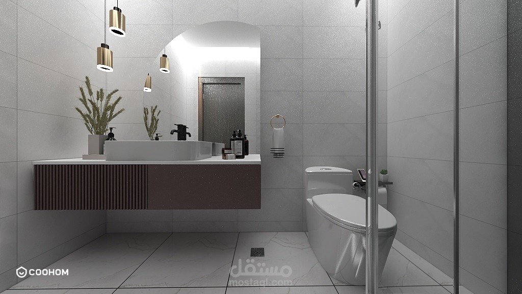 Modern bathroom
