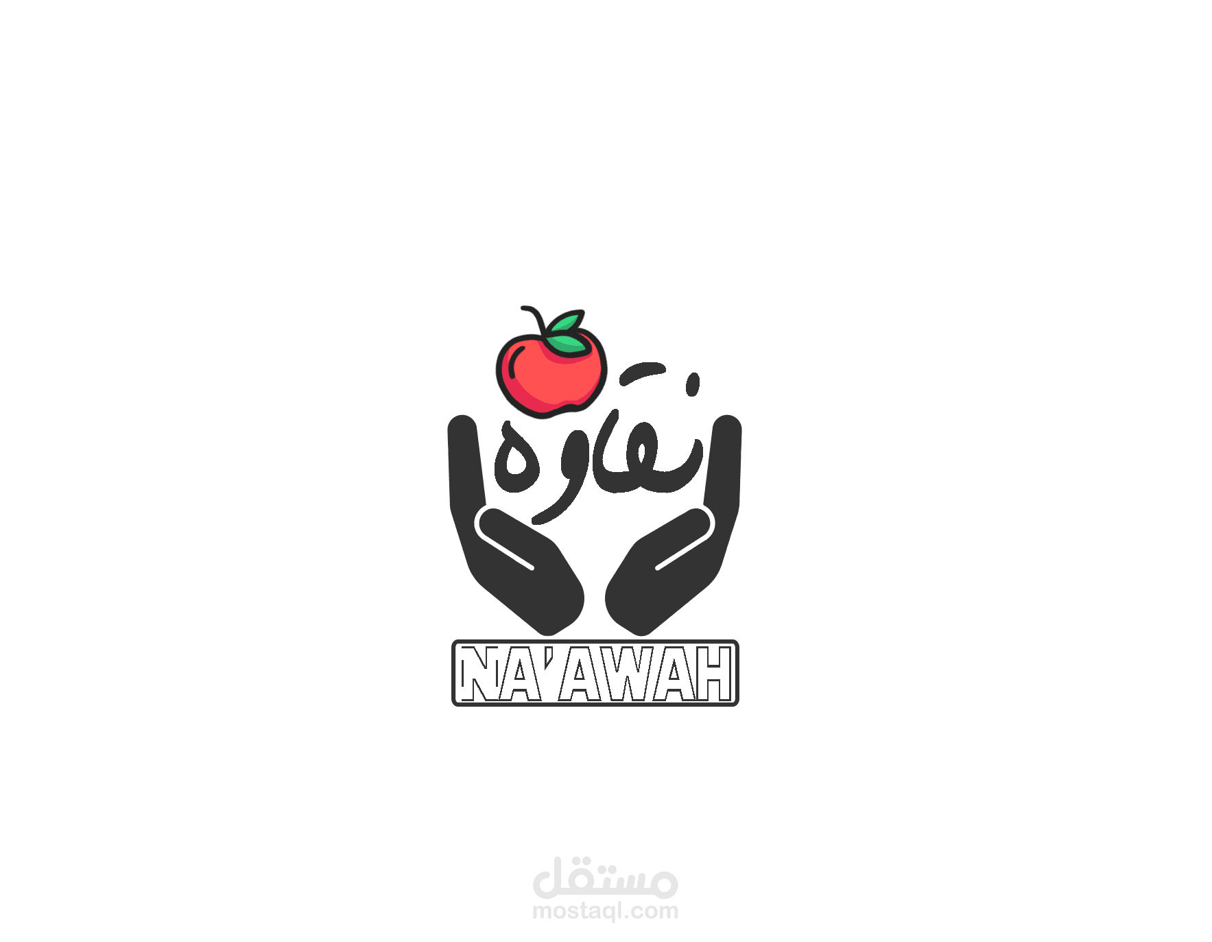 تصميم هوية بصرية لشركة نقاوة