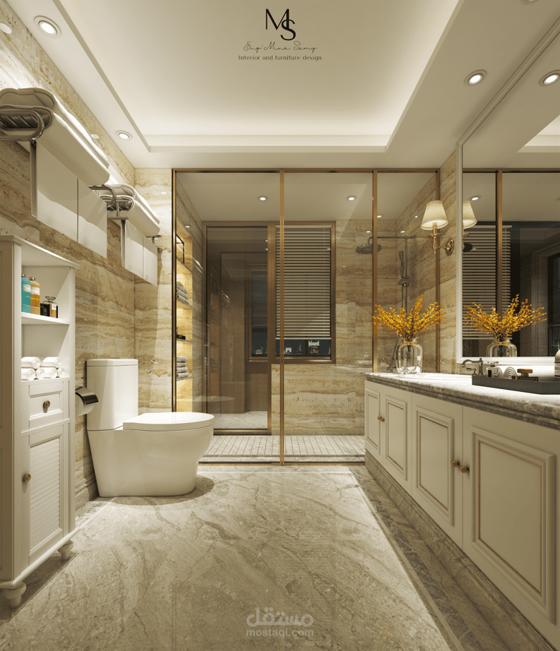 European style bathroom