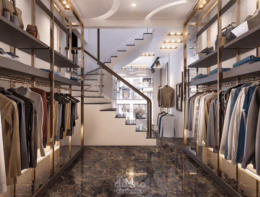 تصميم محل ملابس