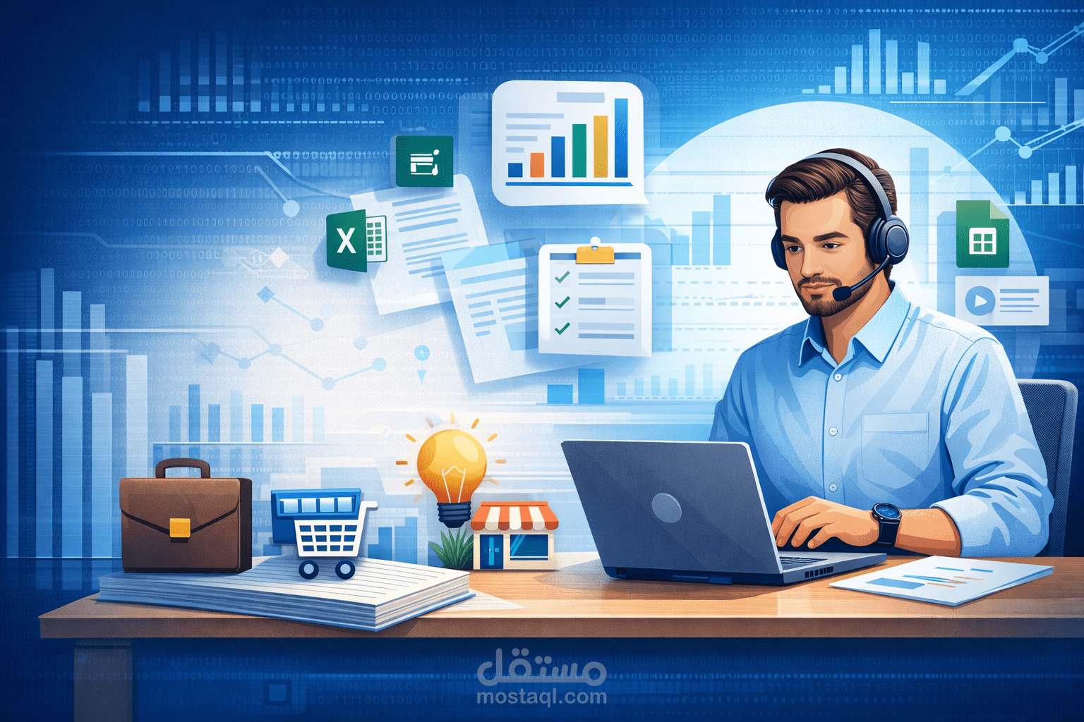 خدمة إدخال بيانات باحترافية ودقة عالية