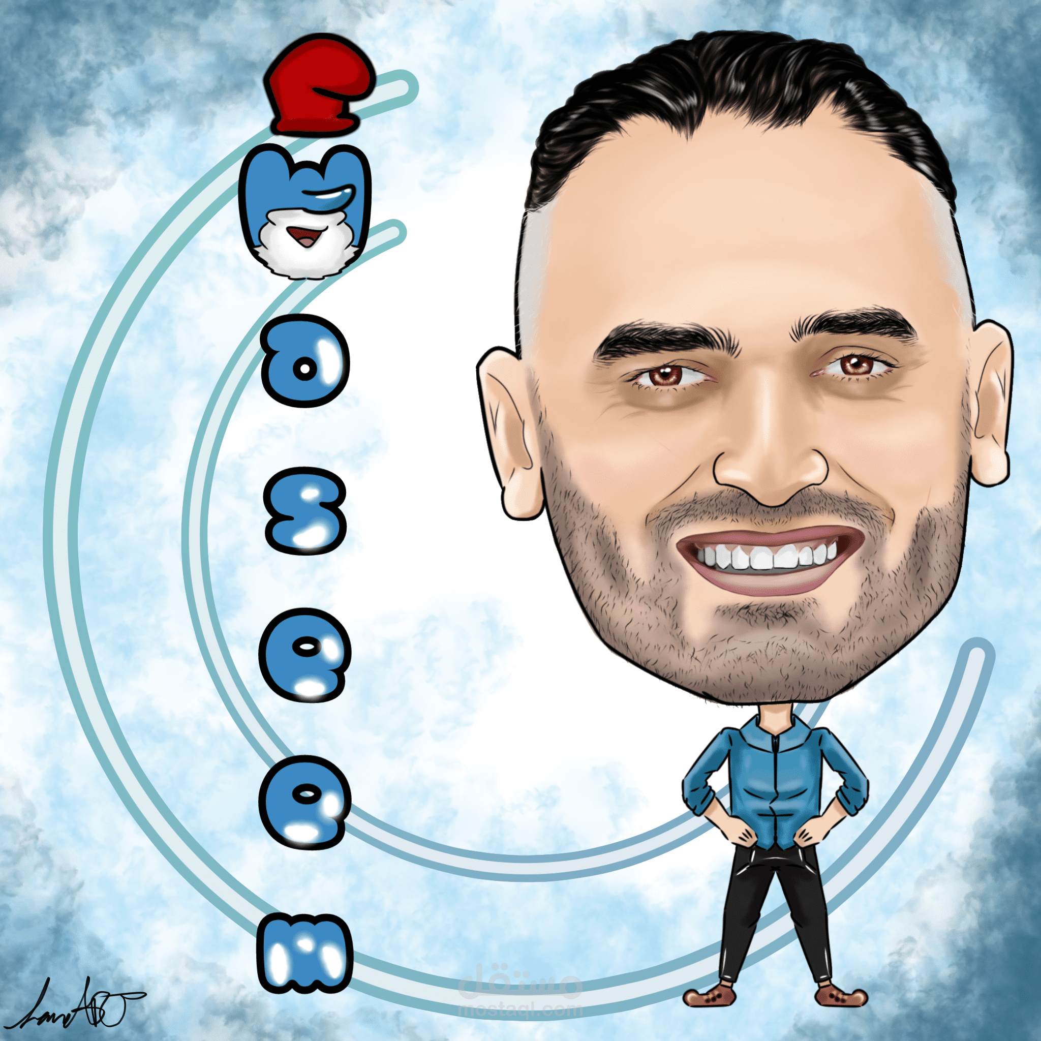 رسم كاريكاتير