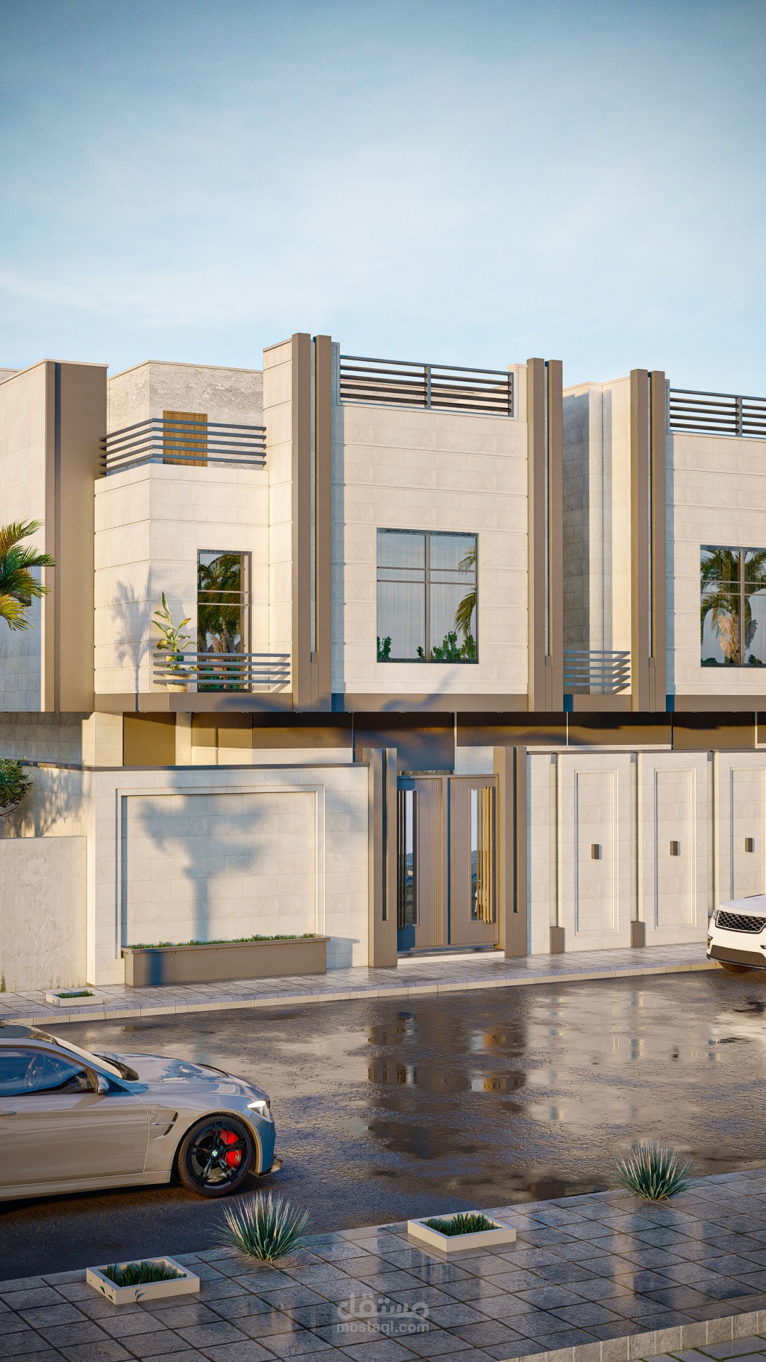 تصميم واجهة فيلا