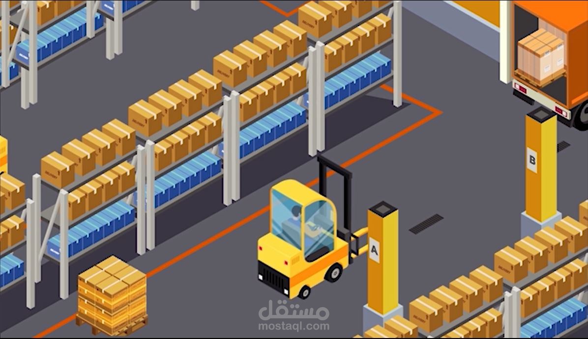 موشن جرافيك - شركة السيف للاستيراد والتصدير