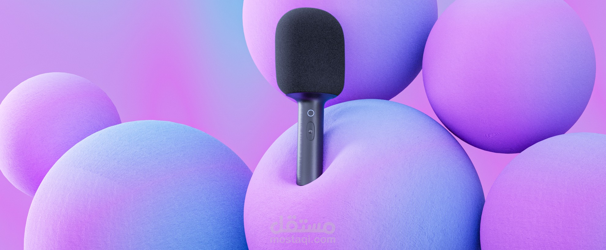 تصميم موديل سماعة من شاومي علي برنامج سينما فور دي (cinema 4d) لعميل علي منصة مستقل