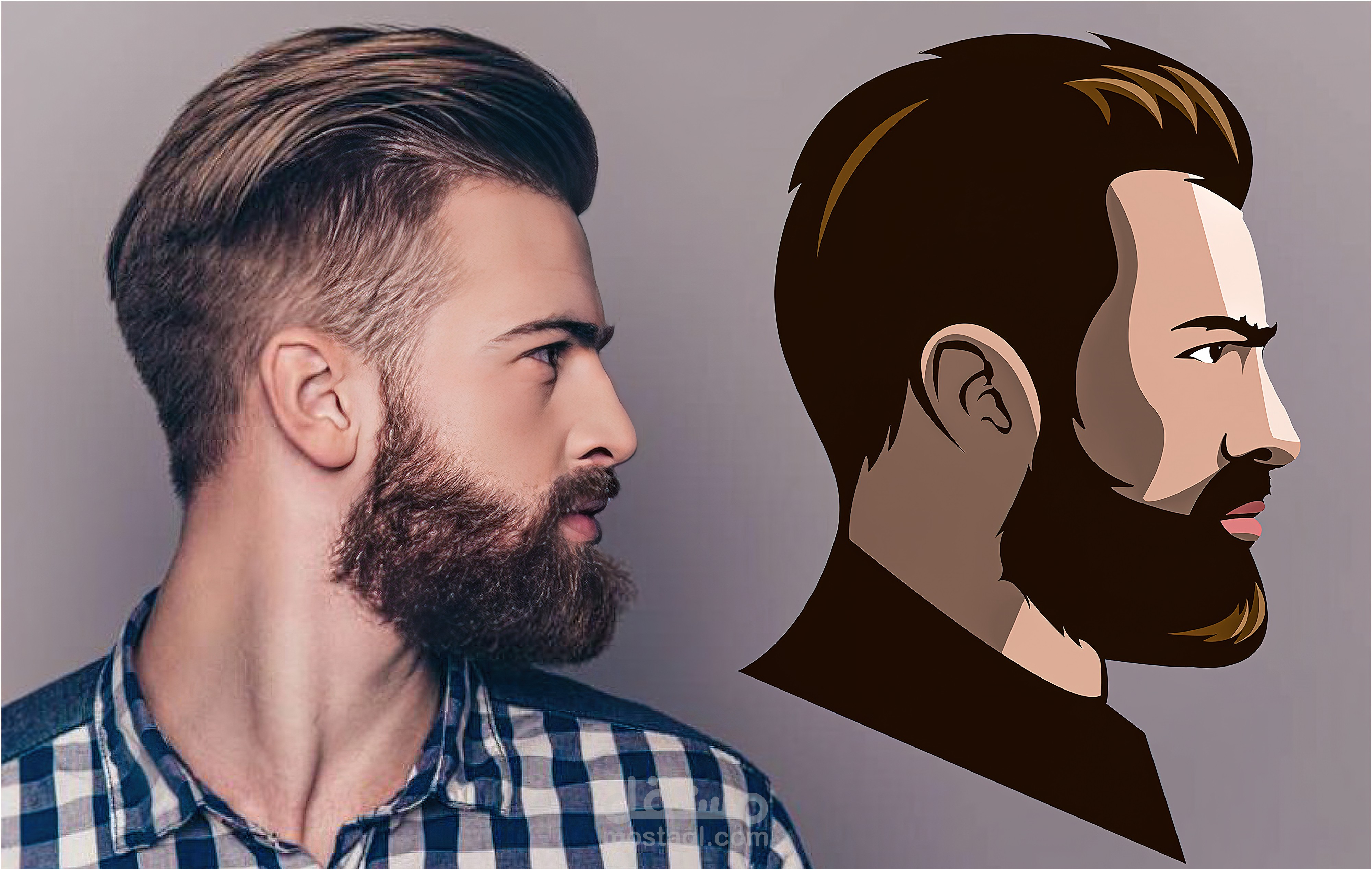 تصميم لوجو ماسكوت على صورتك شخصية Vectoring