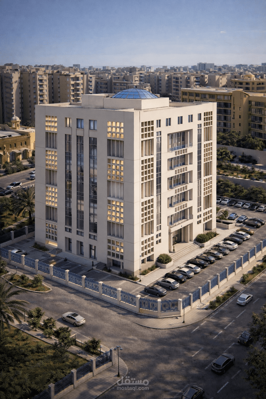 بناء صوره ثلاثية الابعاد لمباني قائمة و تحويلها لفيديو