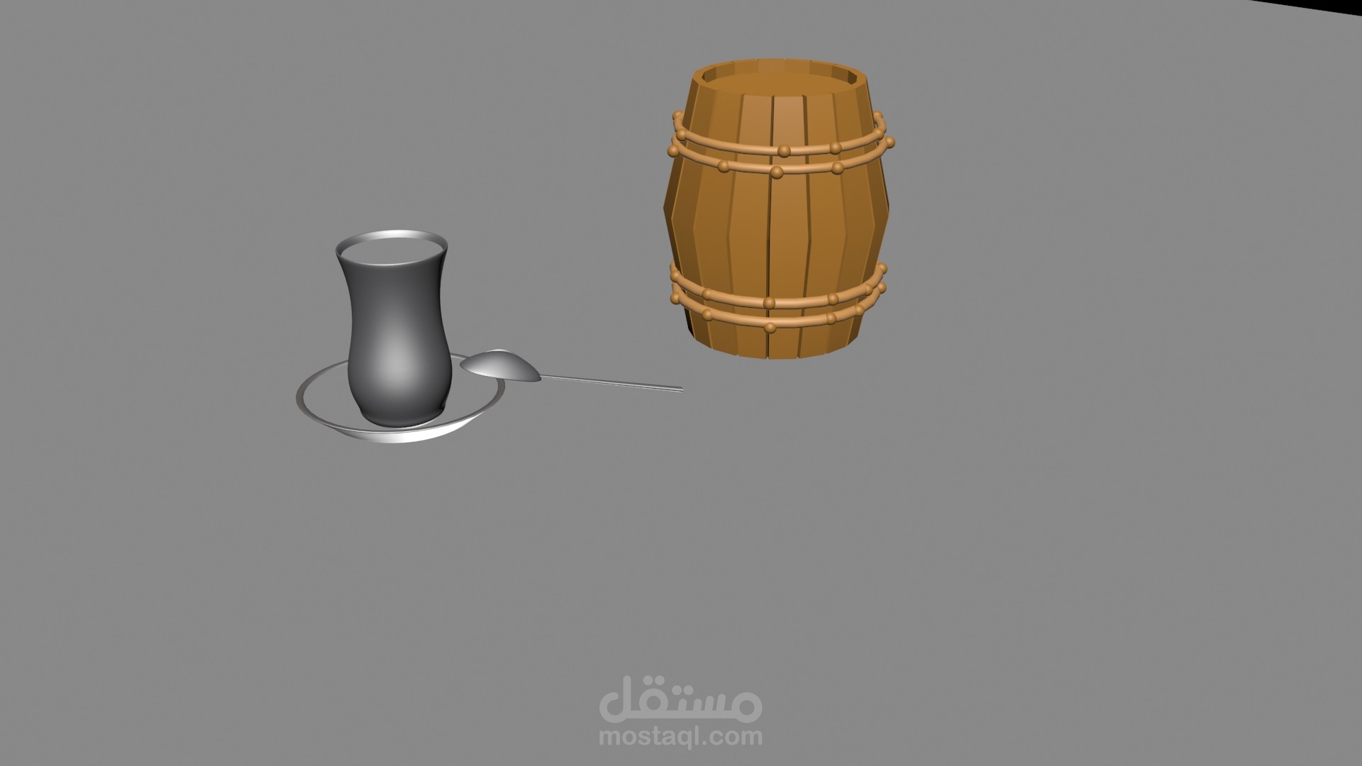 التدرب على برنامج ال3d