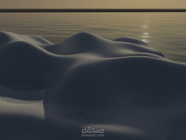 التدرب على برنامج ال3d