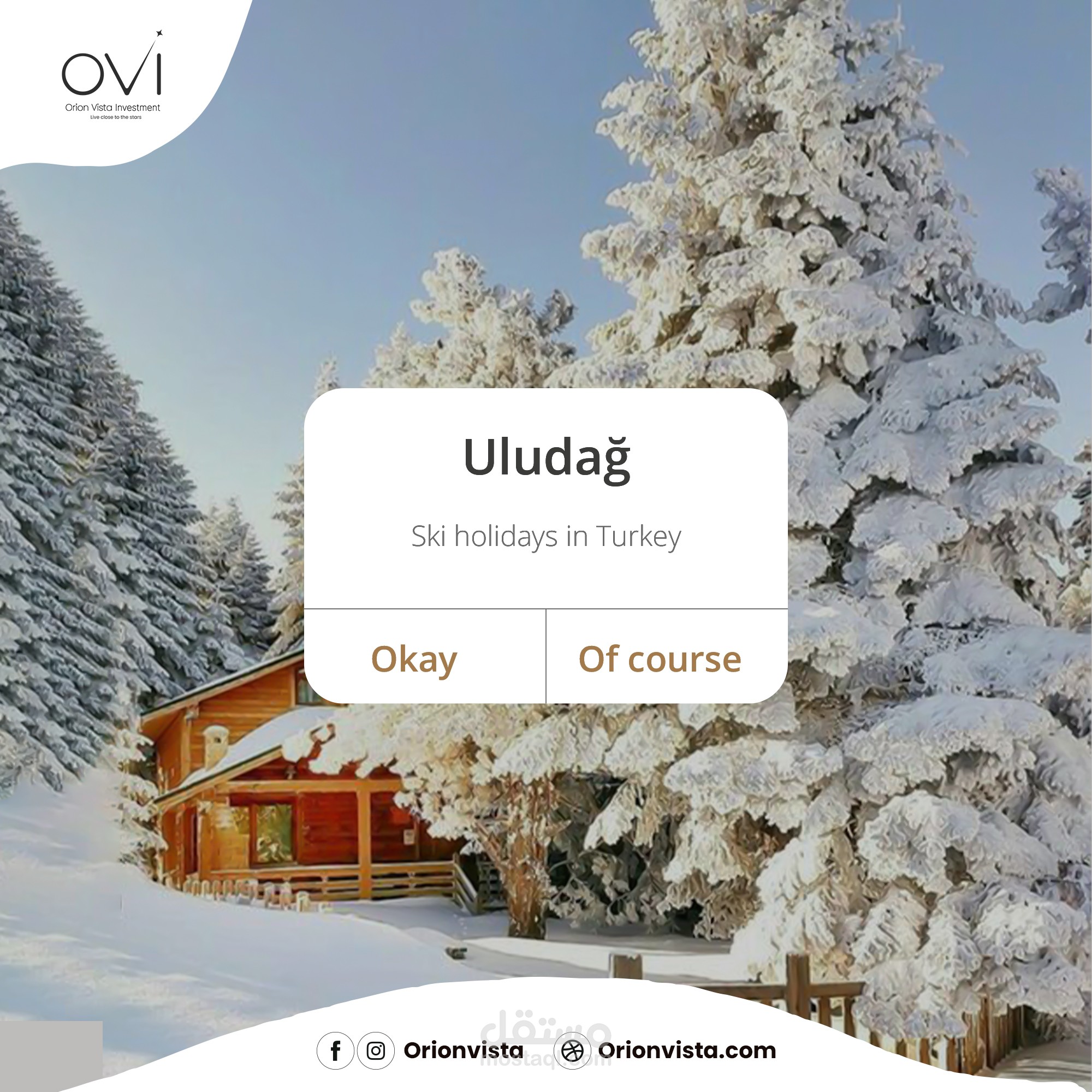 Social Media Post | Travel - Uludağ