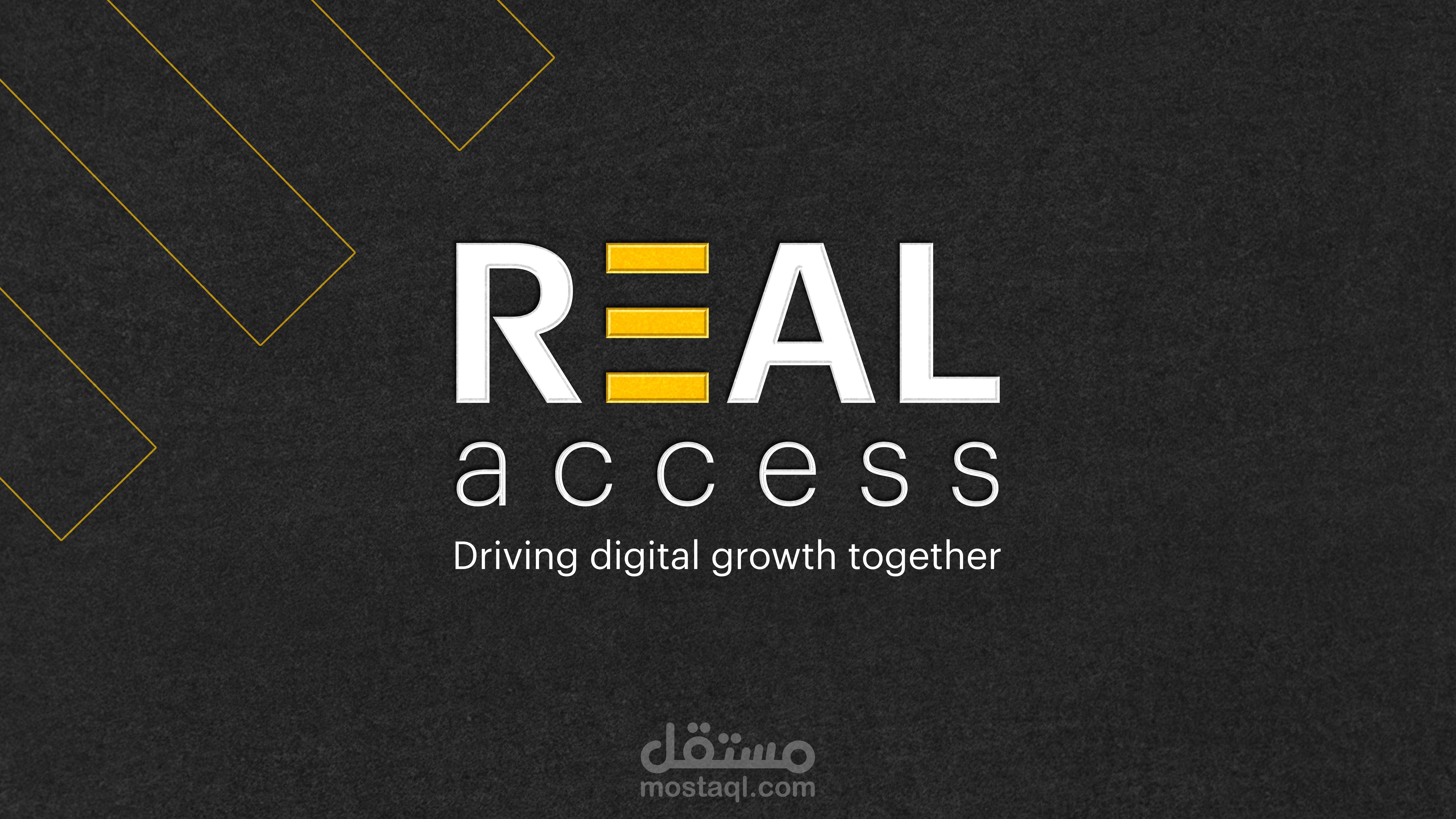 Presentation - عرض تقديمي شركة Real Acsses