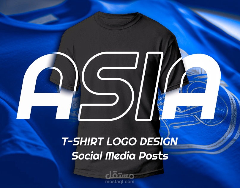 Asia "T-shirt Designs & Social Media Posts"