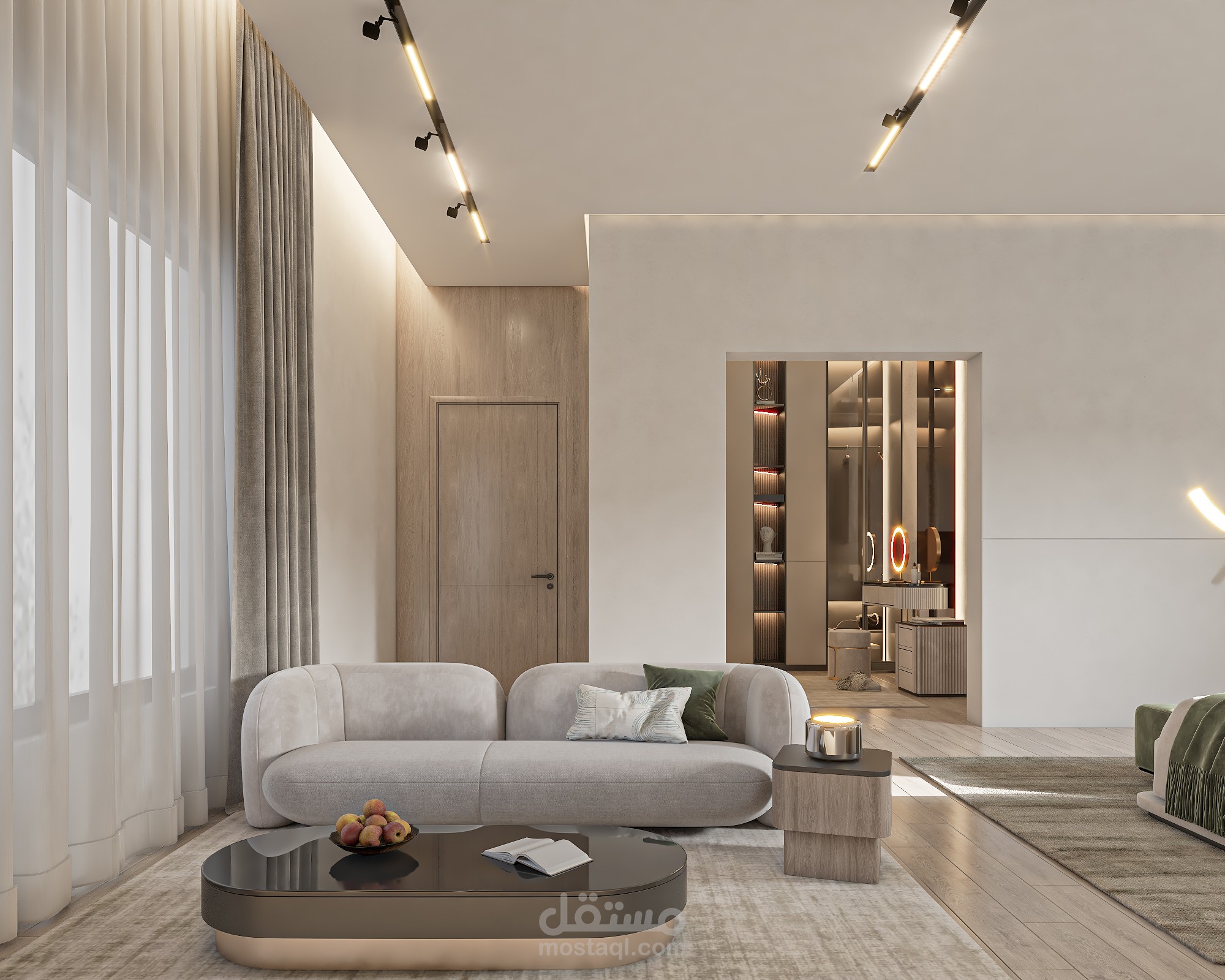 مصمم داخلى وخارجى خبره 2سنوات