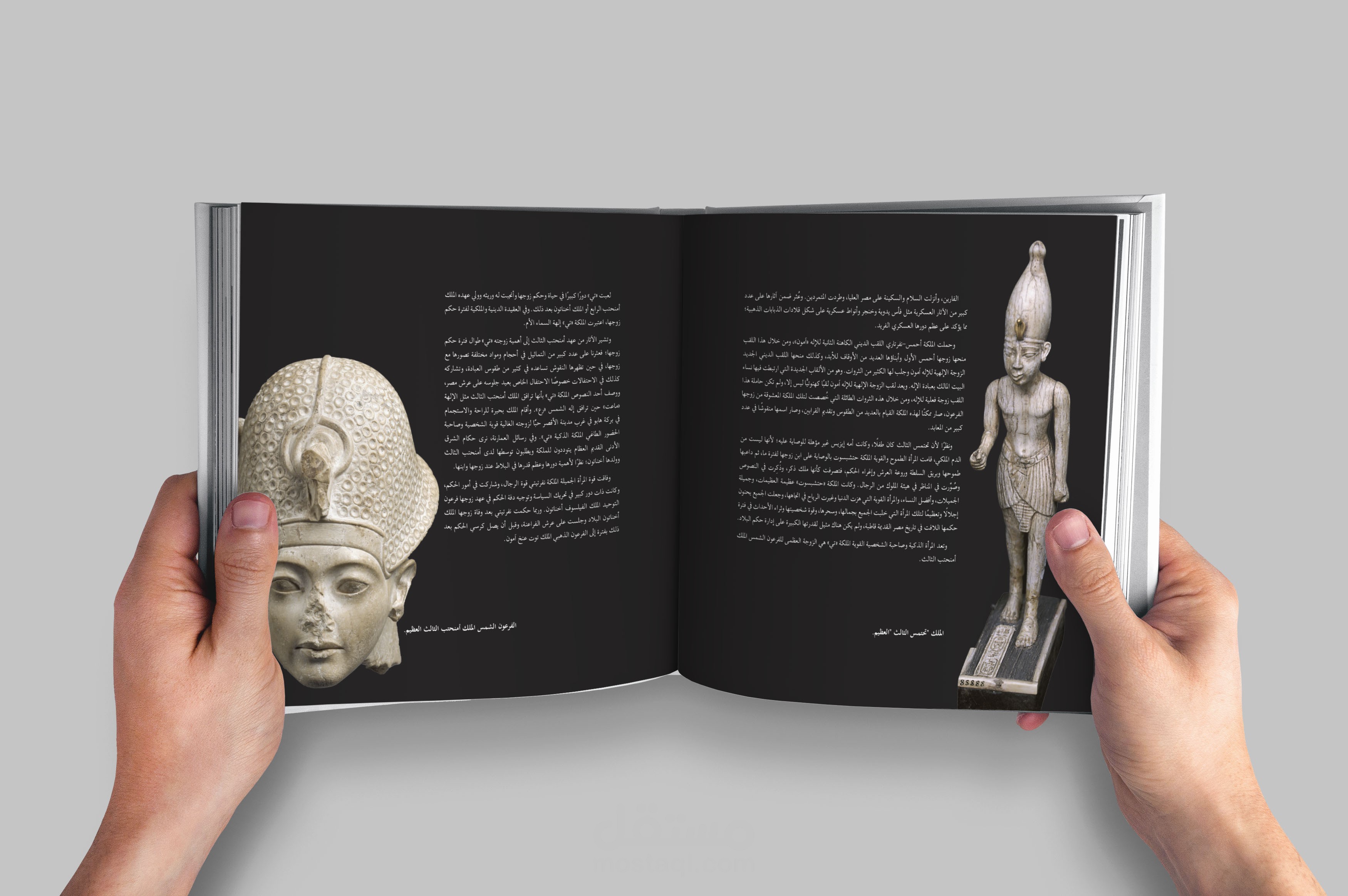 بعض نماذج من التصميم الداخلية للكتب