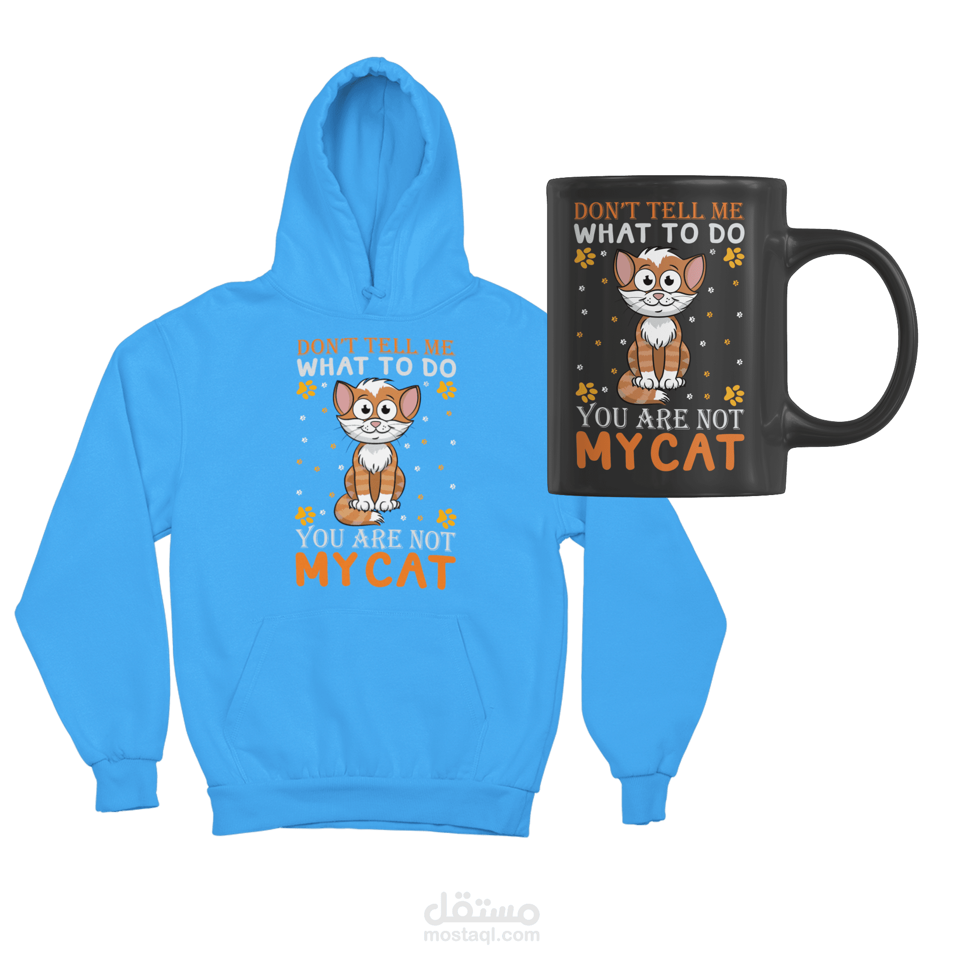Hoodie and Mugs design