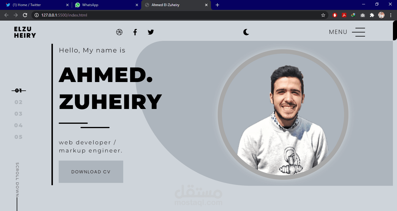 PORTFOLIO Home Page