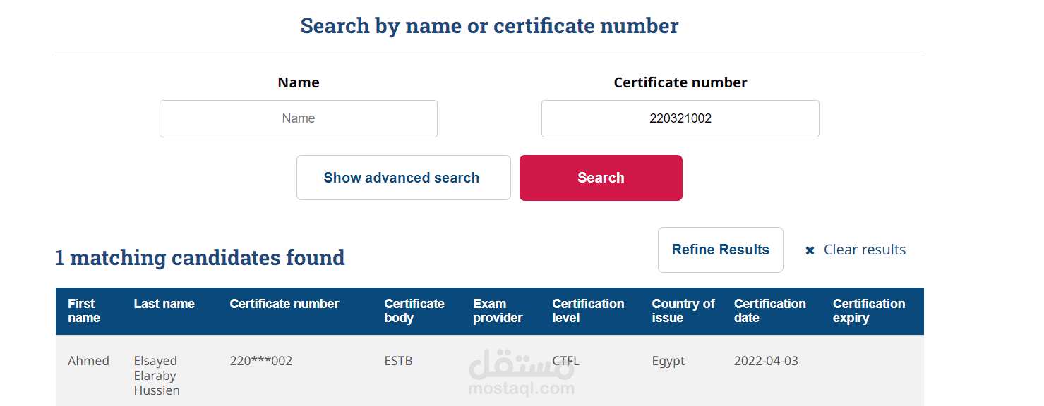 الشهادة الدولية في اختبار البرمجيات ISTQB Foundation Level
