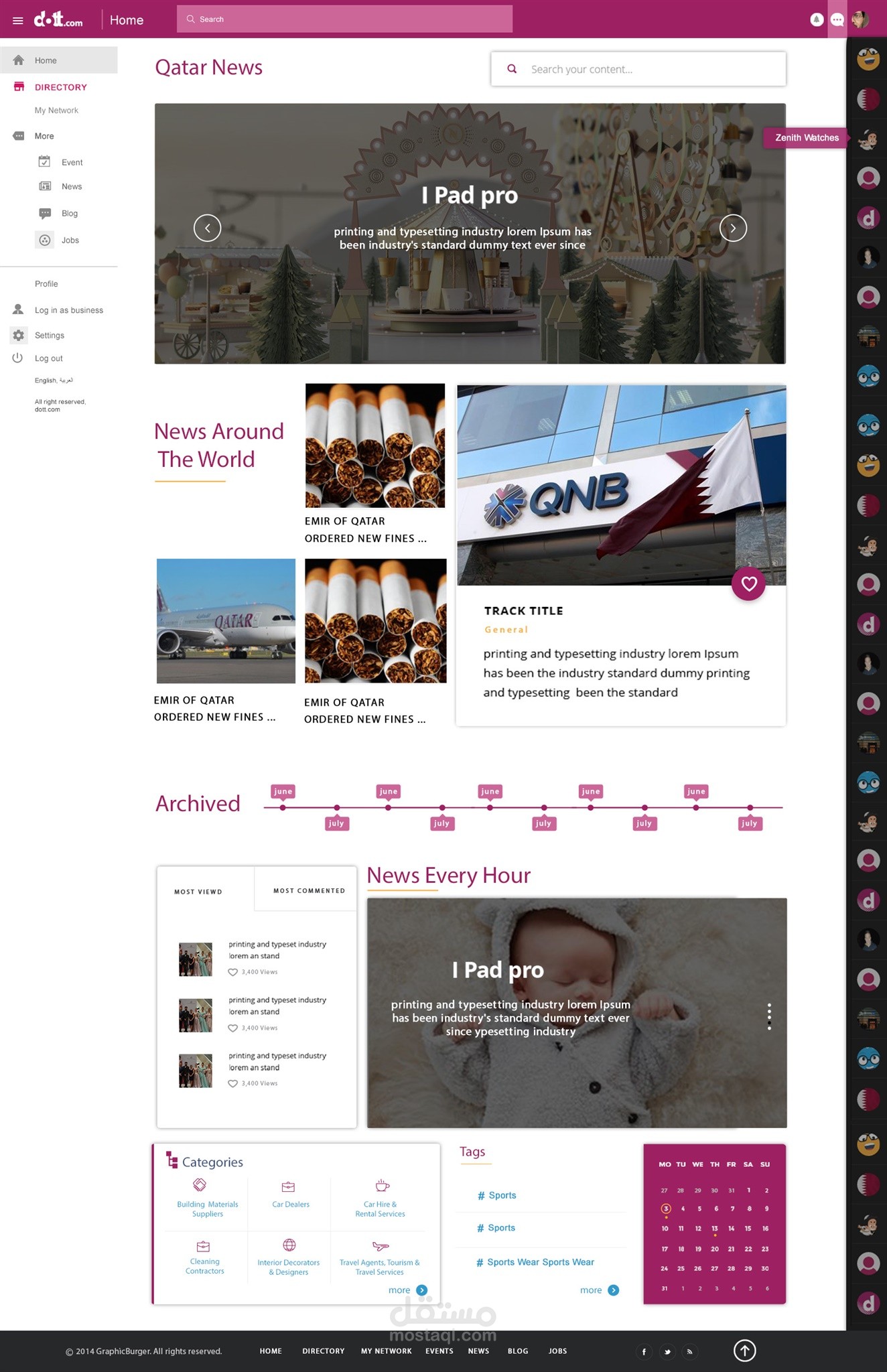 Website dott corporation