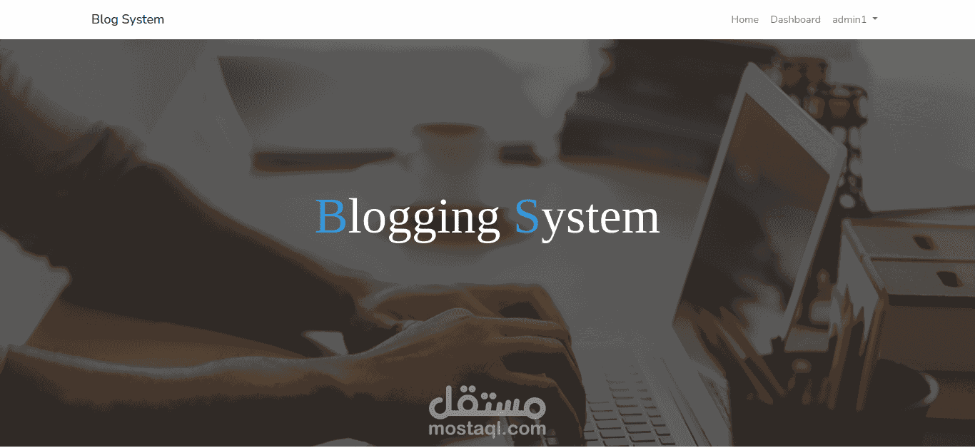 Blogging System