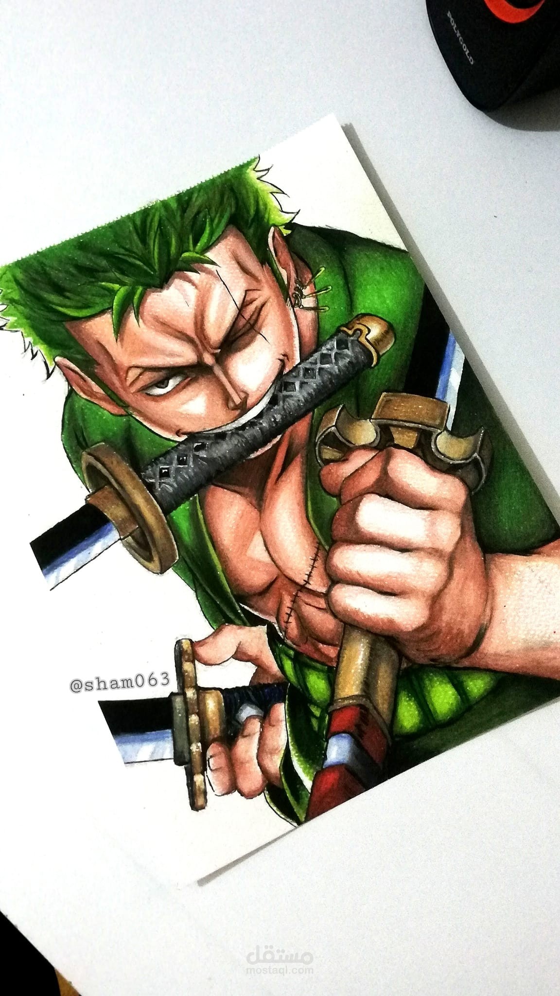 رسم انمي مع التلوين