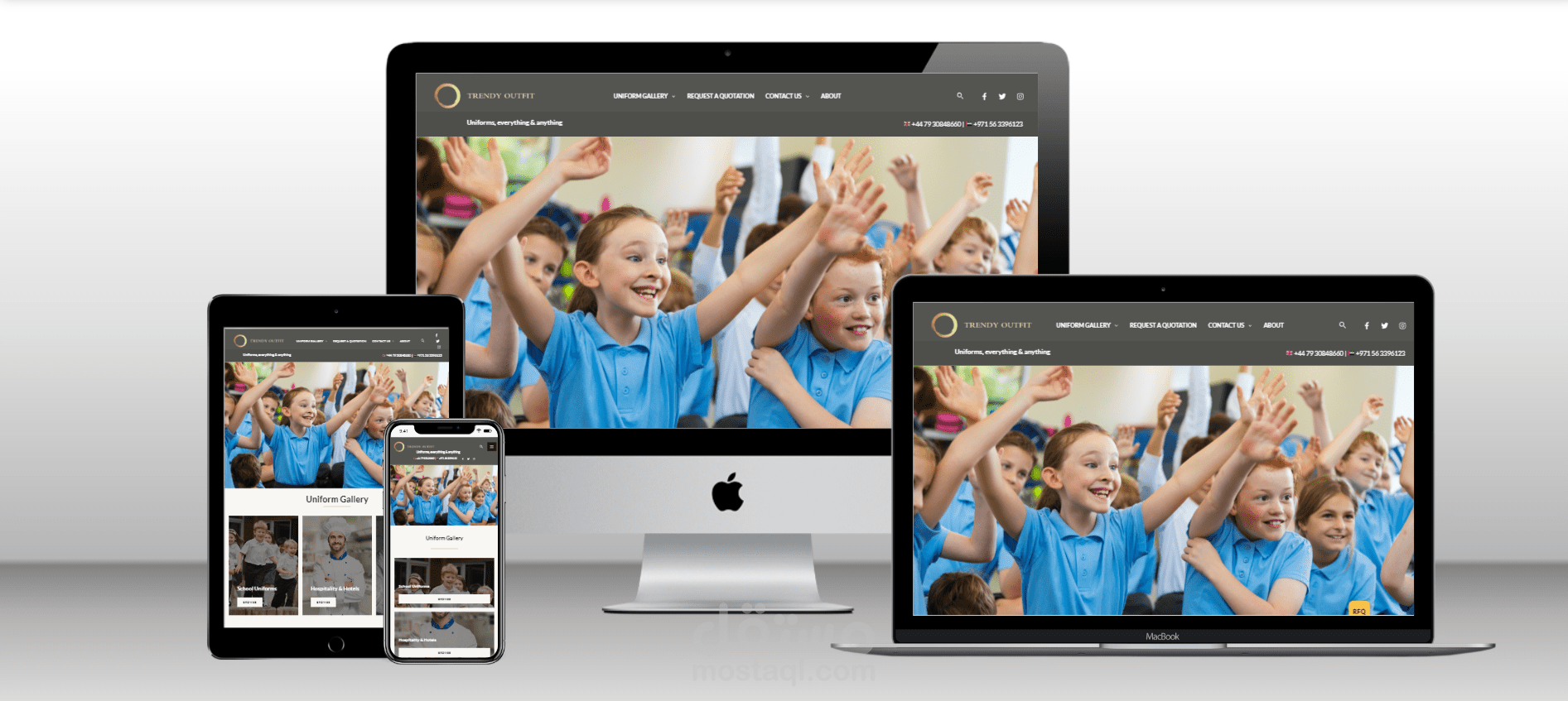 موقع تريندي اوت فيت لتصميم الأزياء