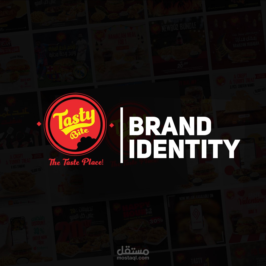 Brand Identity I Tasty Bite Iraq