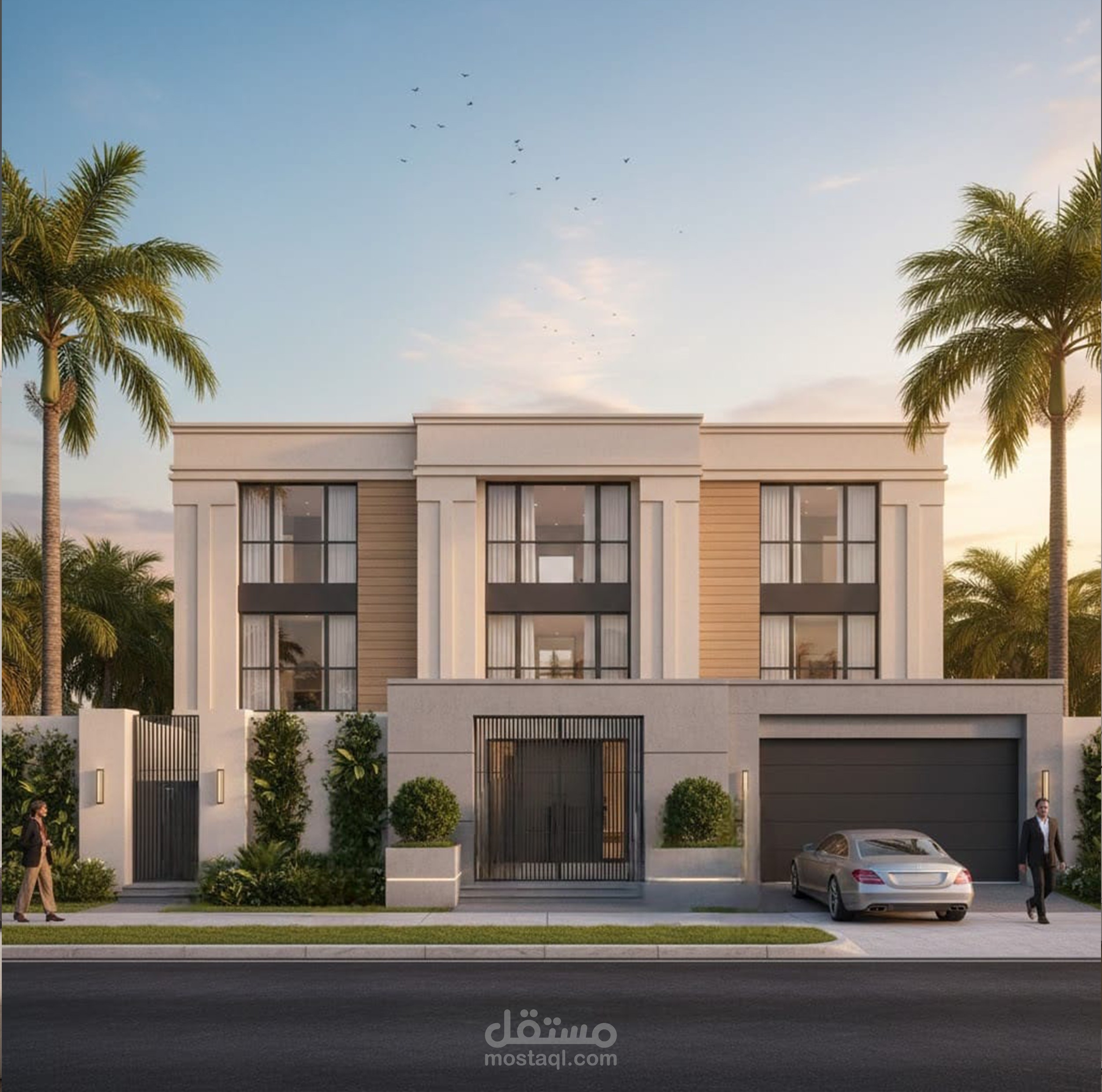 Villa Exterior Design - Riyadh