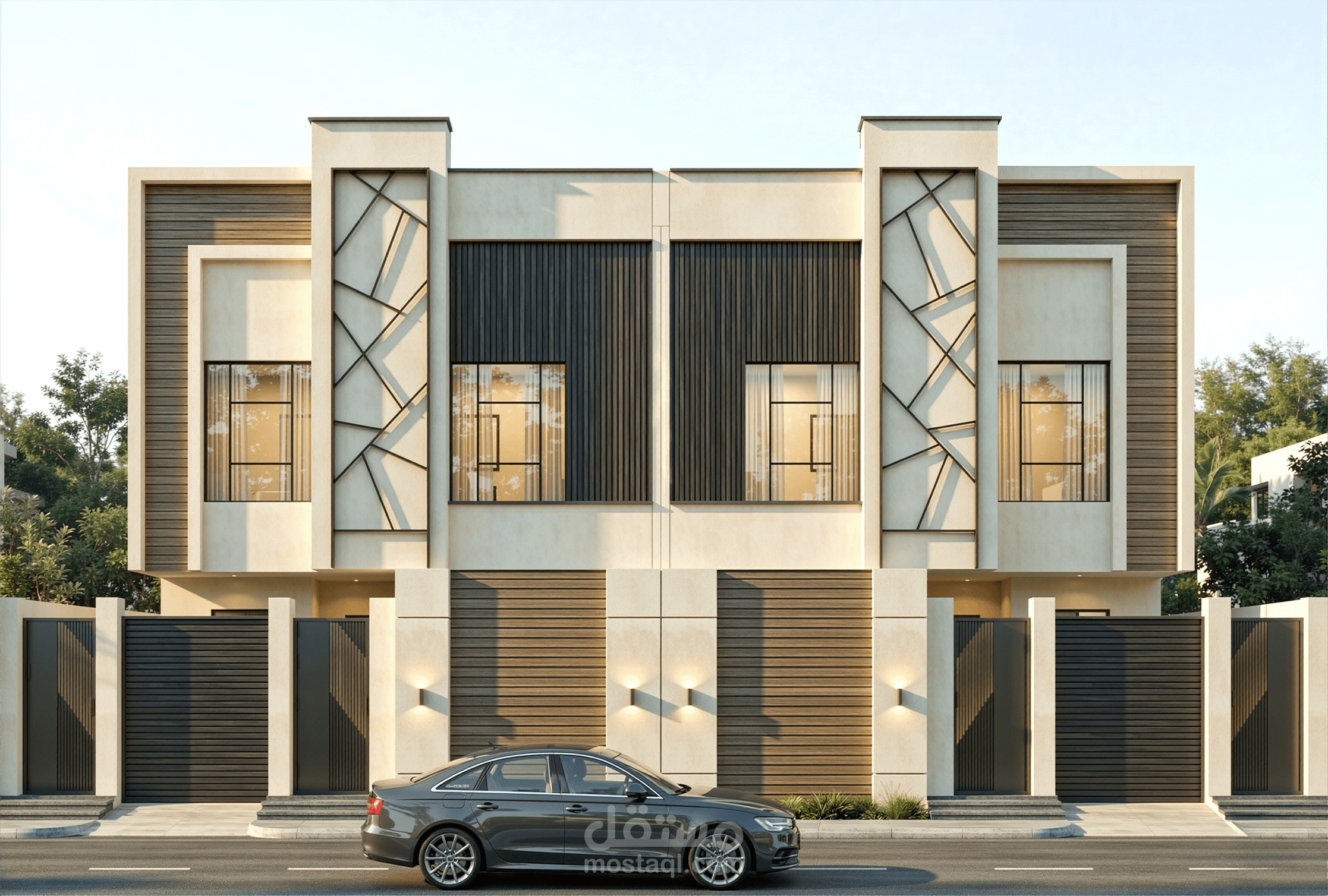 Villa Exterior Design - Riyadh