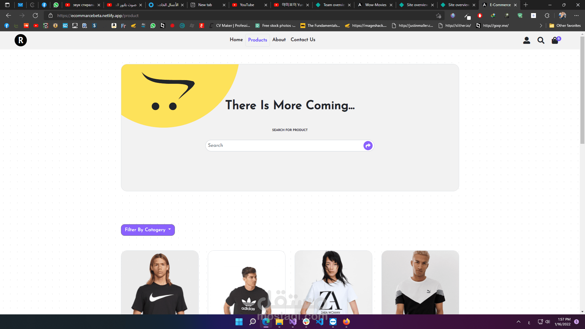 Ecommerce Angular & Firebase