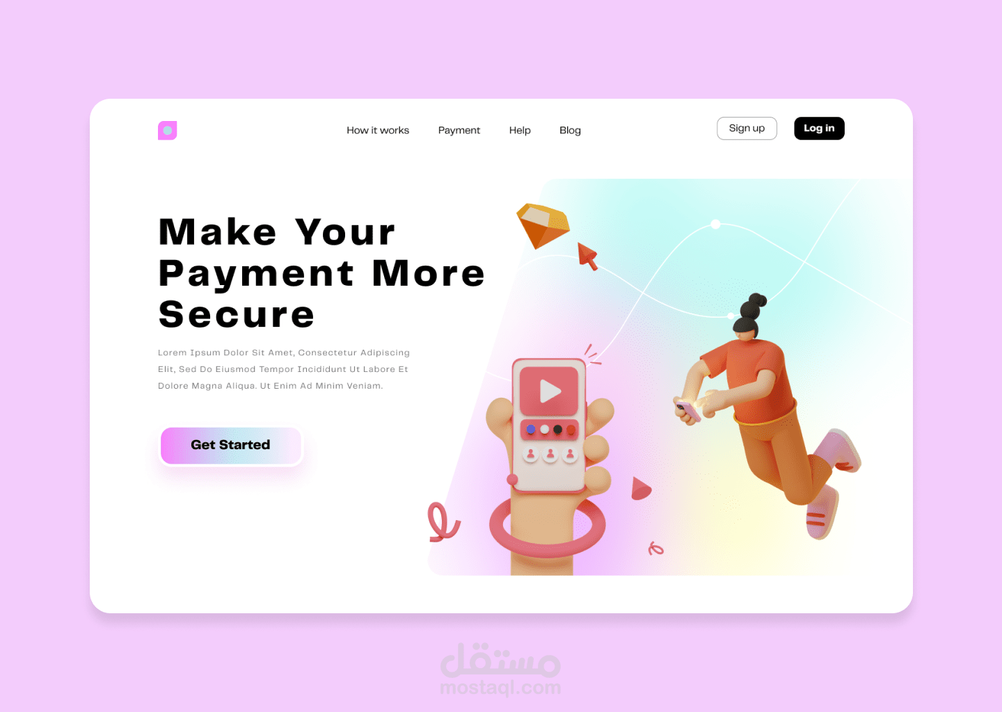 Landing page