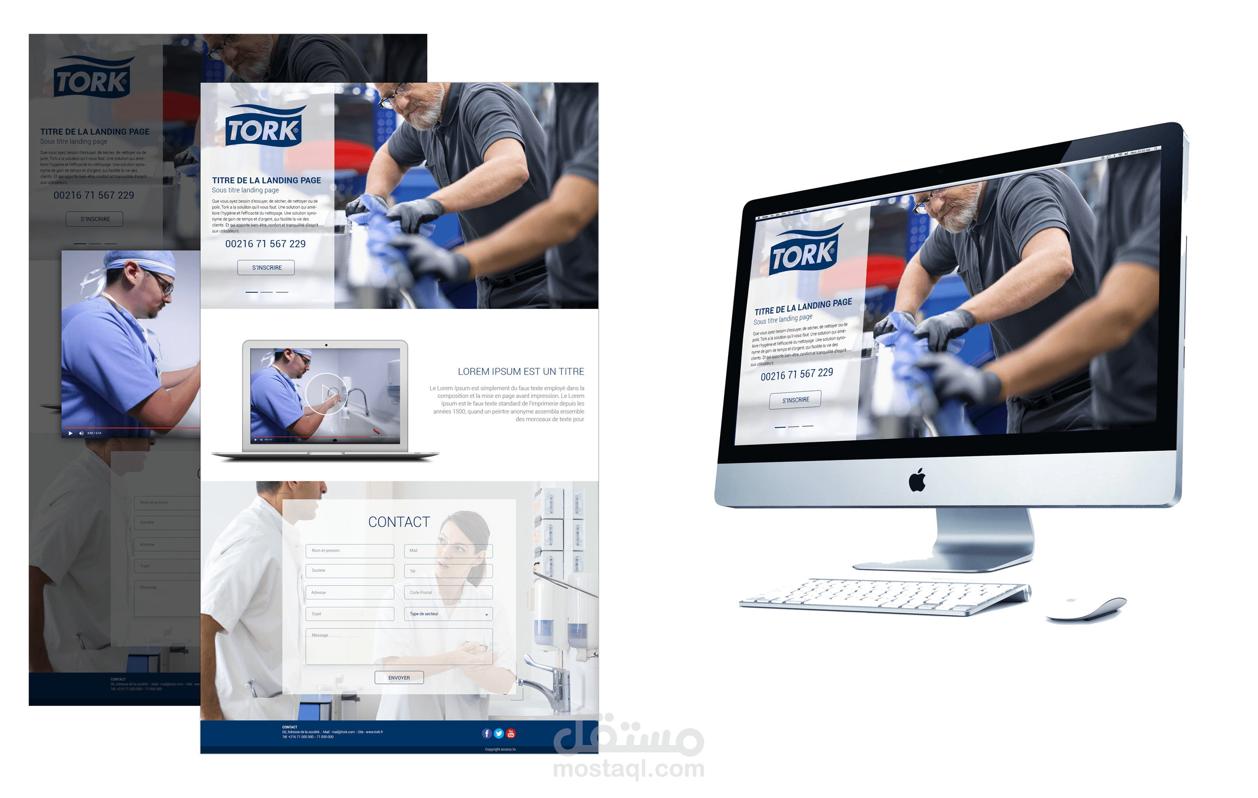 LANDING PAGE FOR INSCRIPTION