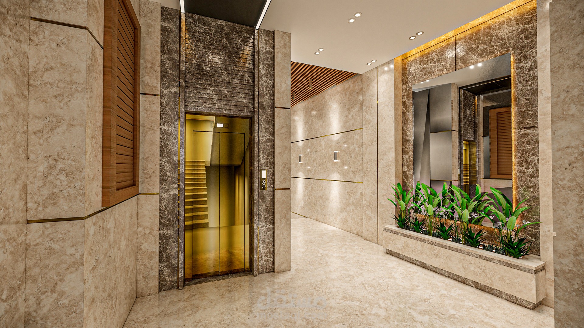 تصميم مدخل موديل