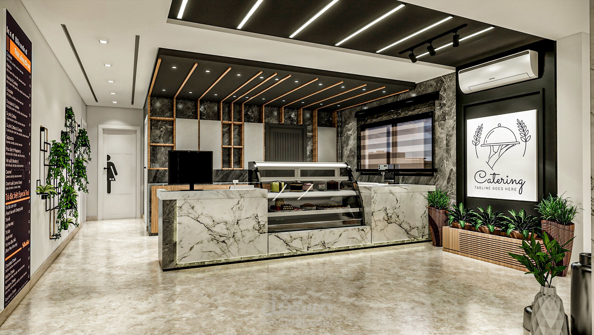 مطعم وكوفي شوب