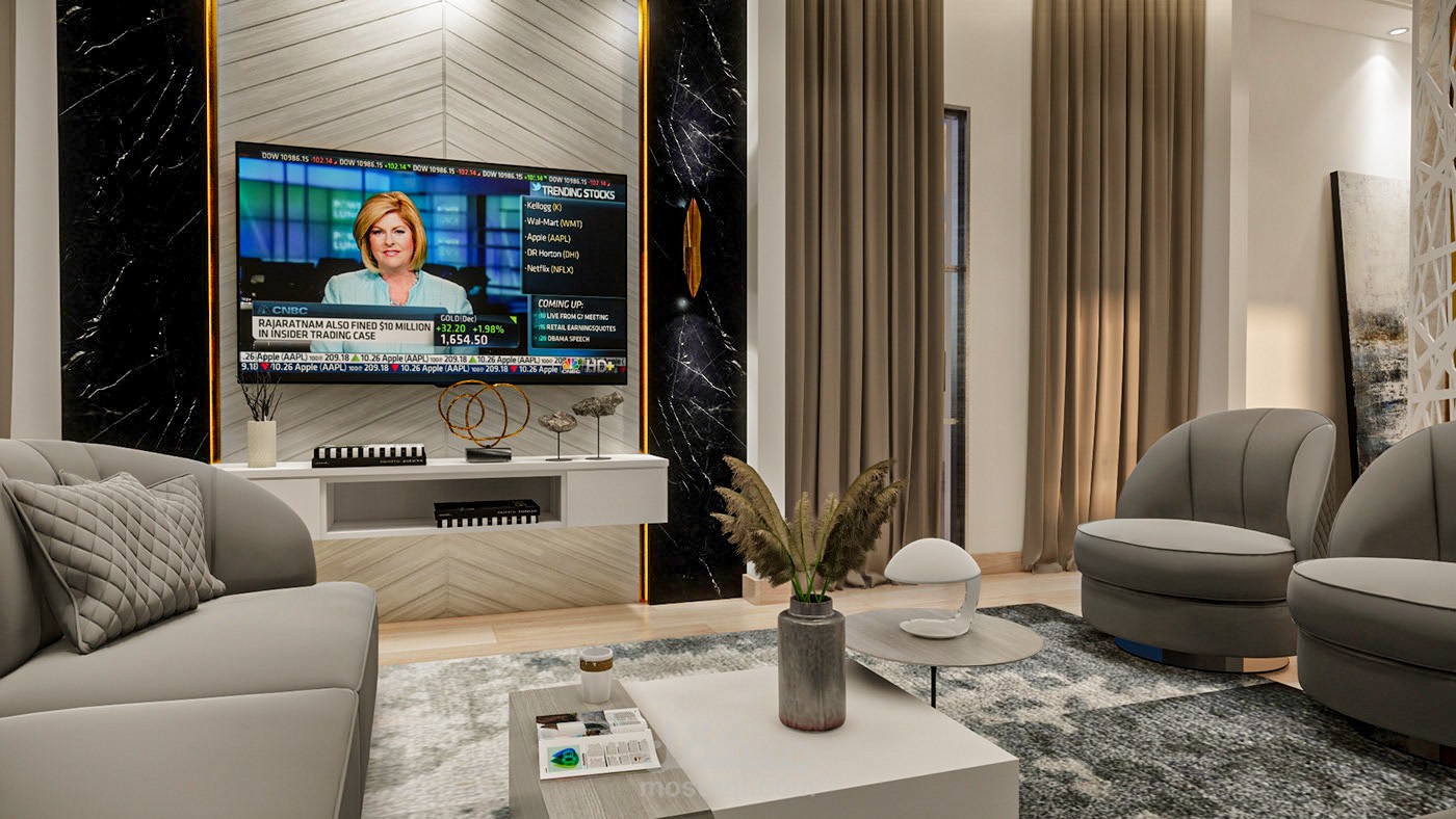 تصميم داخلي شقة سكنية