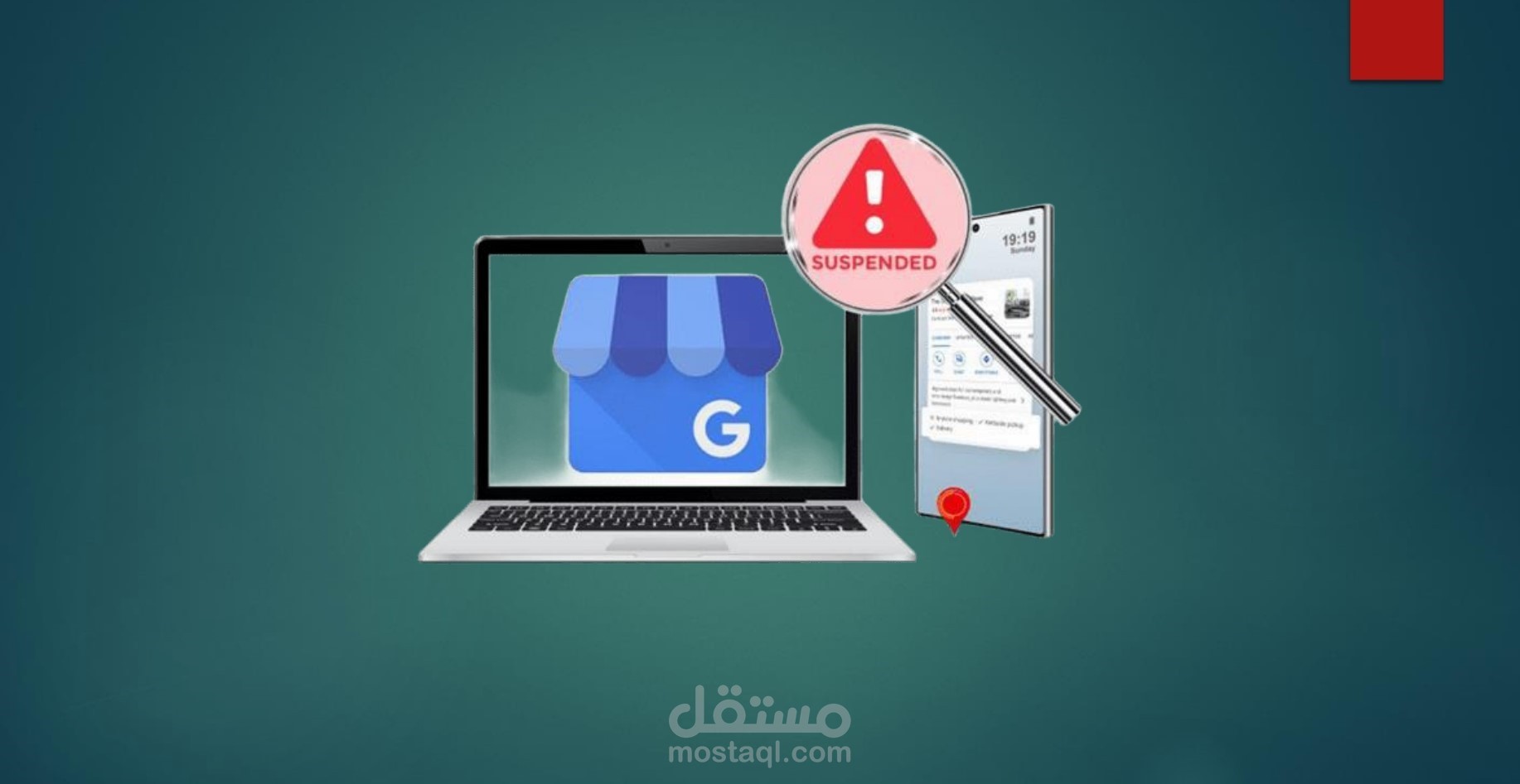 حل مشكلة ملف تجاري معلق على جوجل ماي بيزنس