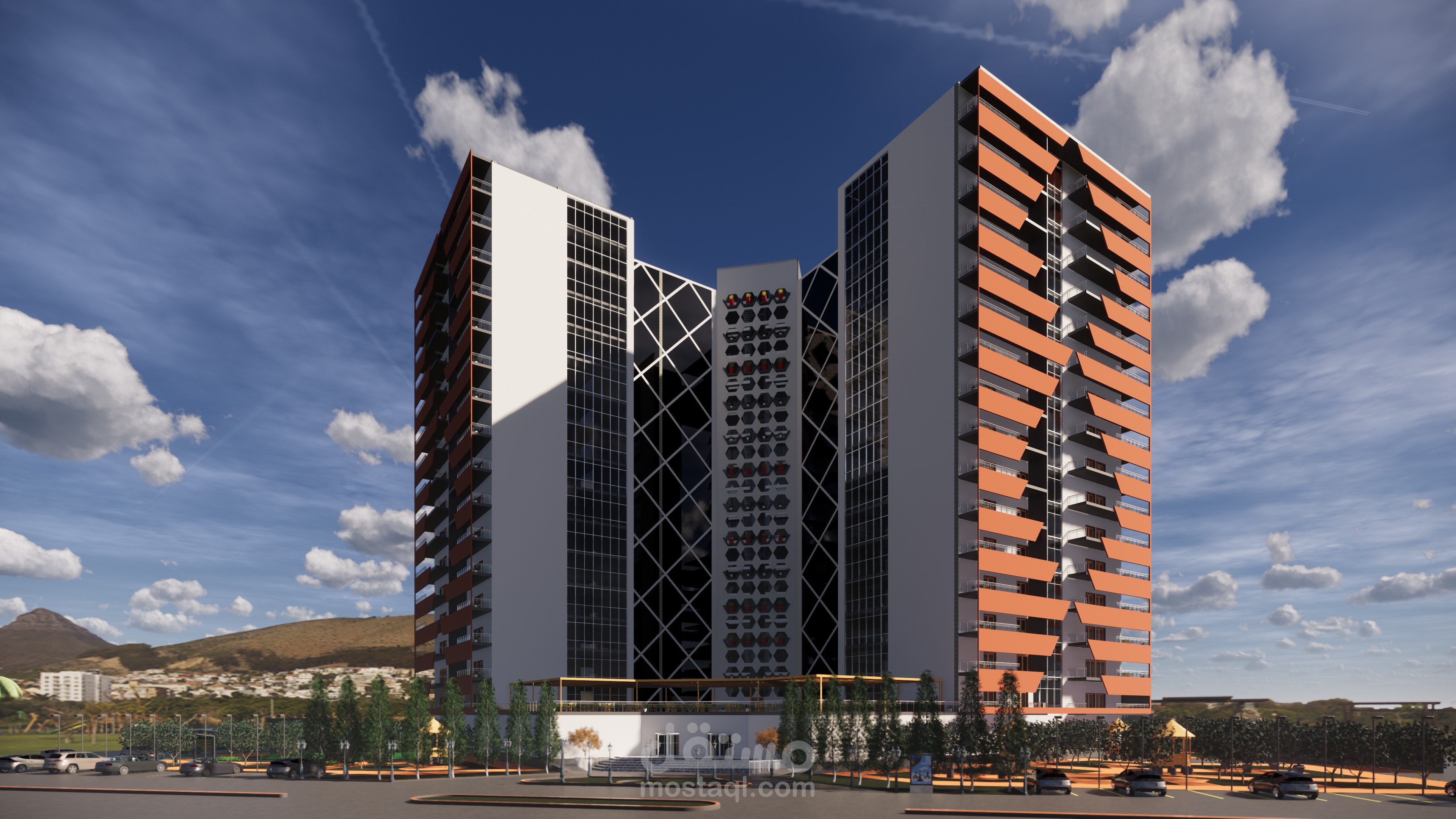 Residential, commercial and entertainment tower