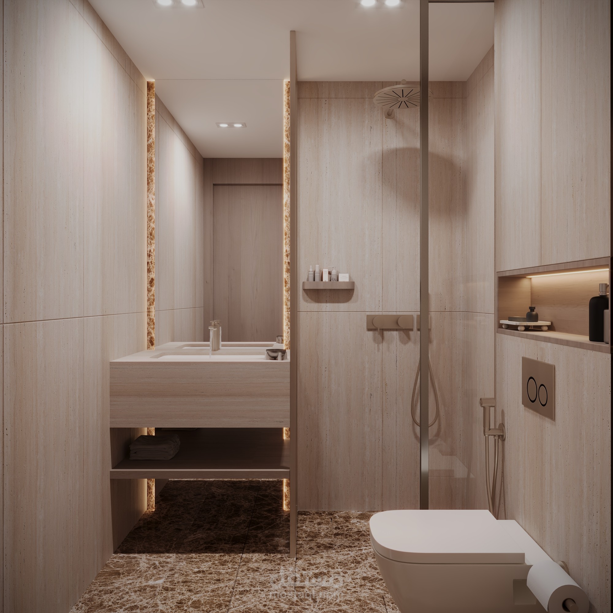 Modern Powder Room