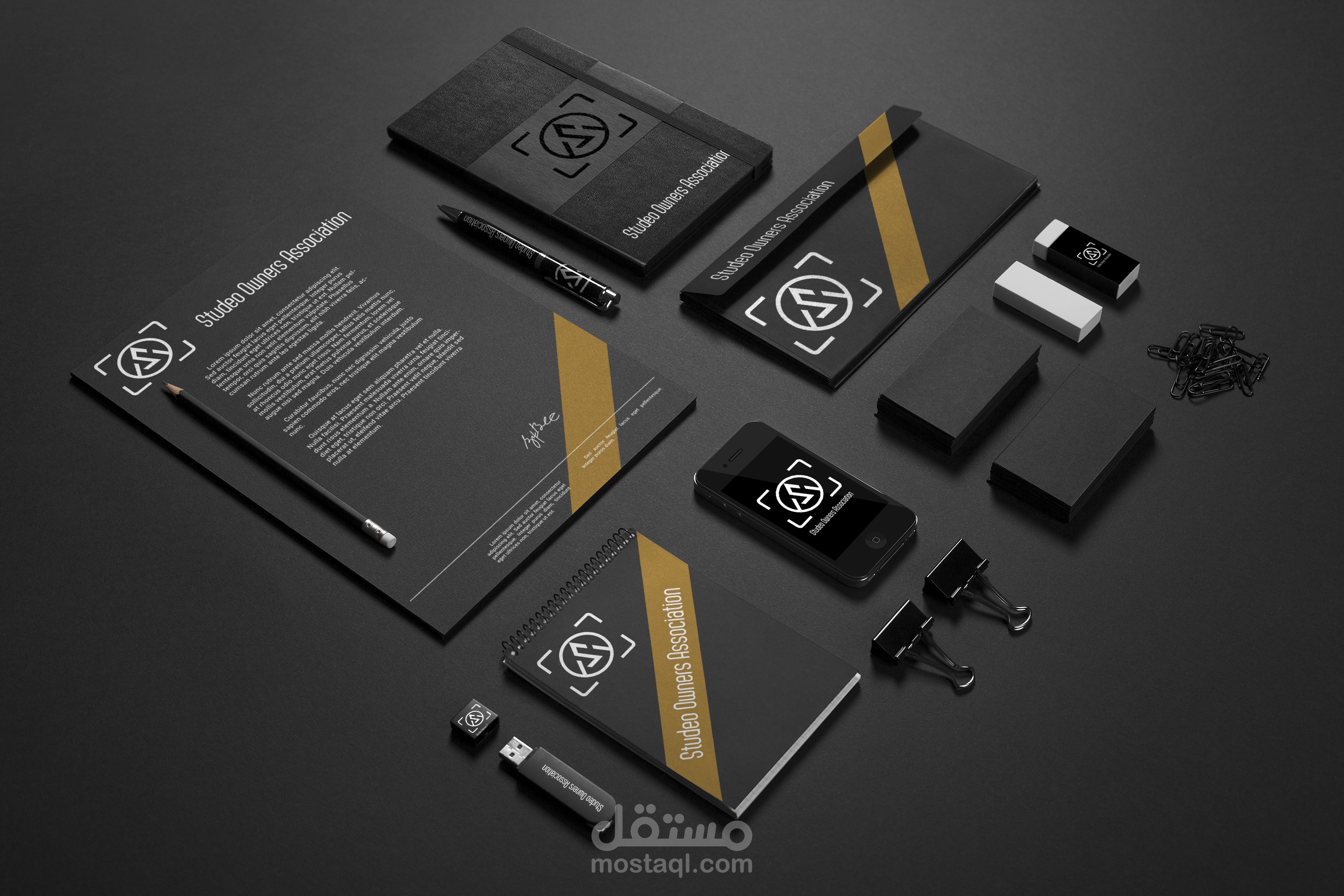 تصميم هوية بصرية (لاتحاد المصورين في نابلس)